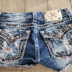 Ladies Size 26 Miss Me Jean Shorts